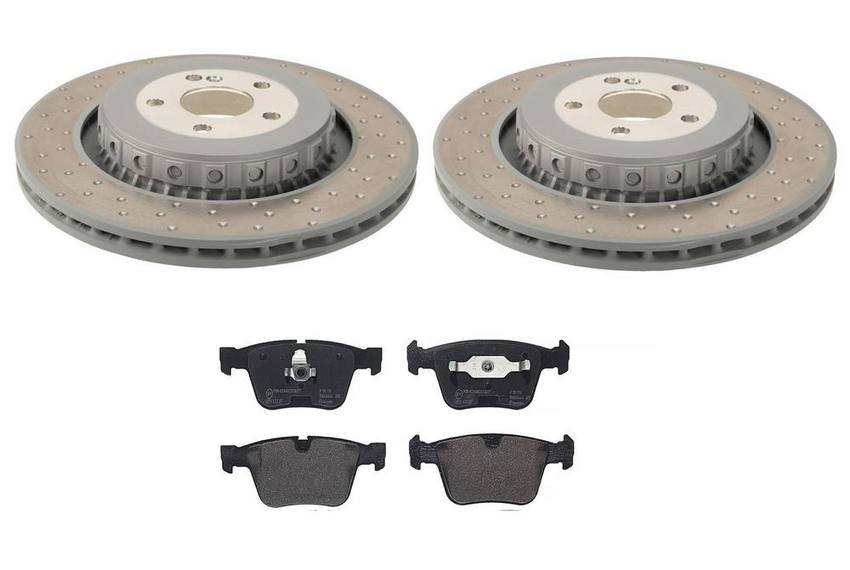 Mercedes Brake Pad and Rotor Kit - Rear (365mm) 221423081228